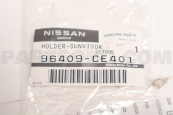 96409CE401 HOLDER-SUNVISOR-US VER