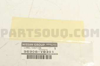 96908VB301 LABEL-CAUTION,DIFFERENTIAL LOCK