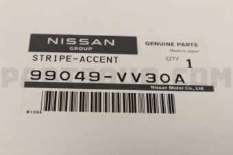 99049VV30A Nissan STRIPE-ACCENT