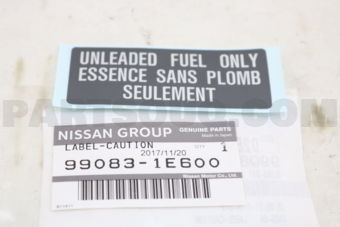 990831E600 LABEL-CAUTION,FUELING