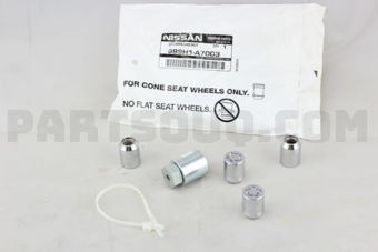 999H1A7003 LOCKING LUG NUT CONICAL CHROME