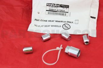 999H1A7003 LOCKING LUG NUT CONICAL CHROME
