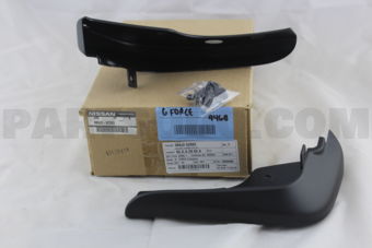 999J26Z003 SPLASH GUARDS FRT KIT