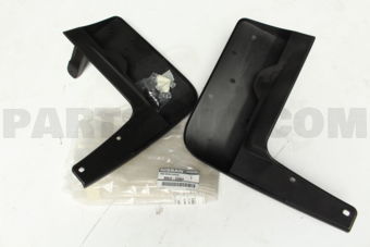 999J2X2003 SPLASH GRDS-FRT SET-BLK