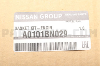 A0101BN029 GASKET-ENGINE