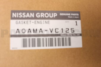 A0AMAVC125 GASKET ENGINE