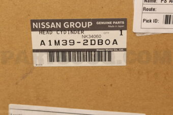 A1M392DB0A HEAD CYLINDER