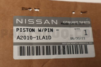 A20101LA1D PISTON,W/PIN