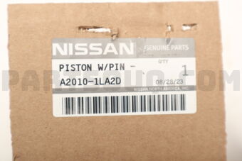 A20101LA2D Nissan PISTON,W/PIN