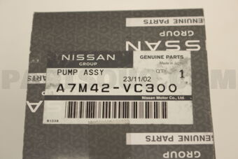 A7M42VC300 PUMP ASSY