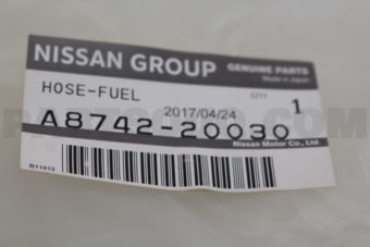 A874220030 Nissan HOSE-FUEL