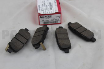 AY060NS026 PAD KIT-REAR