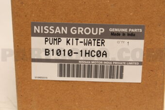 B10101HC0A PUMP KIT-WATER