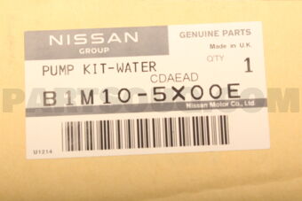 B1M105X00E PUMP KIT-WATER