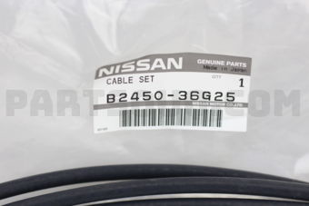 B245036G25 CABLE SET