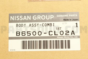 B6500CL02A BODY ASSY-COMBI
