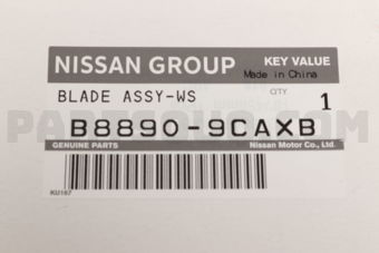 B88909CAXB BLADE ASSY-WS