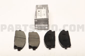 D10600W7X5 PAD KIT-DISC FR