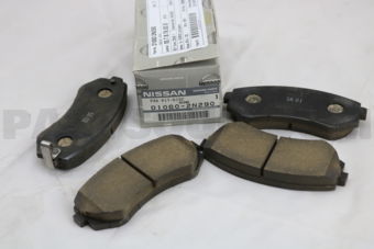 D10602N290 PAD KIT-DISC