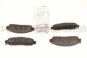 D10604KJXA PAD KIT-DISC FR