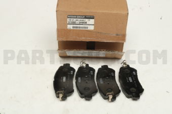D10605RB0B PAD KIT DISC BRAKE,FRONT (AFS 18/0