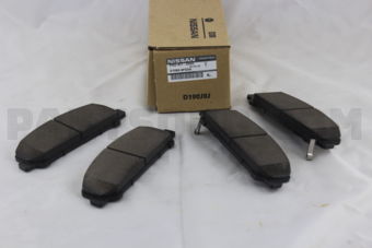 D10609FE0A PAD KIT-DISC BRAKE