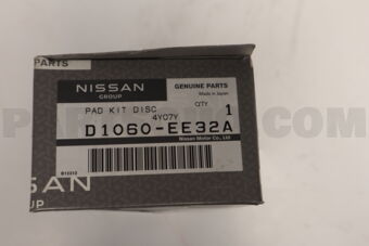 D1060EE32A FRT PAD KIT