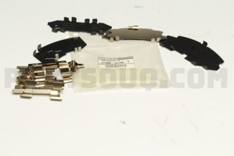 D10803ST0B HARDWARE KIT-FRONT DISC BRAKE PAD