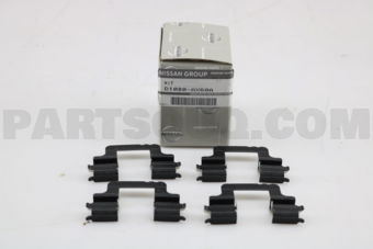 D1080AX60A HARDWARE KIT-FRONT DISC BRAKE PAD