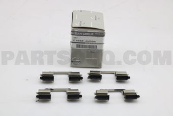 D1080AX60A HARDWARE KIT-FRONT DISC BRAKE PAD