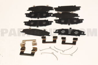 D1080EZ60A HARDWARE KIT FRONT DISC BRAKE PAD