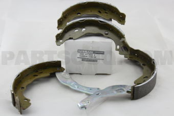 D40601HD3E SHOE SET-REAR BRAKE