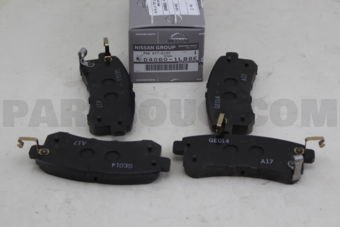 D40601LB8E PAD KIT-DISC BRAKE