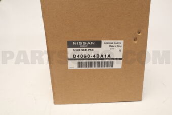 D40604BA1A SHOE SET PKB