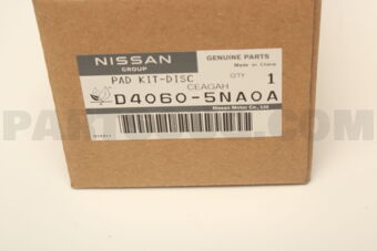D40605NA0A PAD KIT DISC