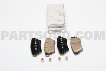D40606CA0A PAD KIT DISC BRAKE,REAR