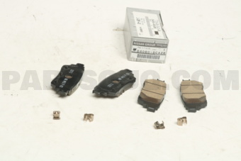 D40606CA2B PAD KIT DISC BRAKE,REAR