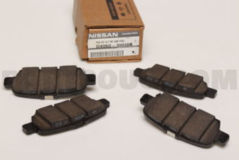 D40609HU0B PAD KIT-DISC BR