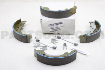 D4060AX600 SHOE SET-REAR BRAKE