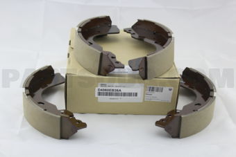 D4060EB36A SHOE SET-REAR B