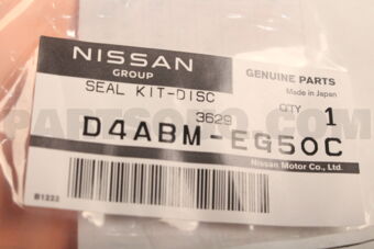 D4ABMEG50C SEAL KIT-DISC