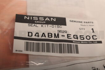 D4ABMEG50C SEAL KIT-DISC