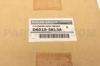 D60105KL3A Nissan CYLINDER ASSY