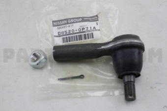 D85200P71A SOCKET KIT-TIE ROD, OUTER