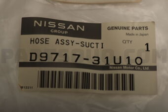 D971731U10 HOSE ASSY-SUCTI