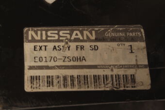 E0170ZS0HA EXTENSION ASSY-FRONT SIDE MEMBER
