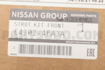 E43024EA3A STRUT KIT-FRONT