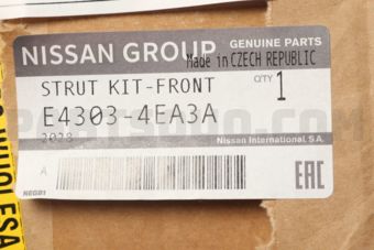 E43034EA3A STRUT KIT-FRONT