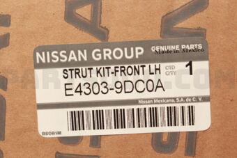 E43039DC0A STRUT KIT-FRONT SUSPENSION,LH