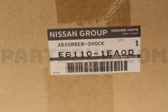 E61101EA0D ABSORBER KIT-SHOCK,FRONT